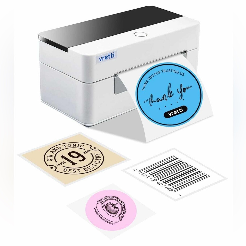 NEW Thermal Label / Sticker Printer Compatible with Windows, Mac, and Linux